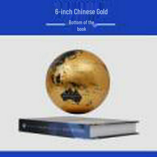 8-Inch Magnetic Levitation Globe: Modern Living Room Ornament & Unique Birthday Gift for Leaders белый света