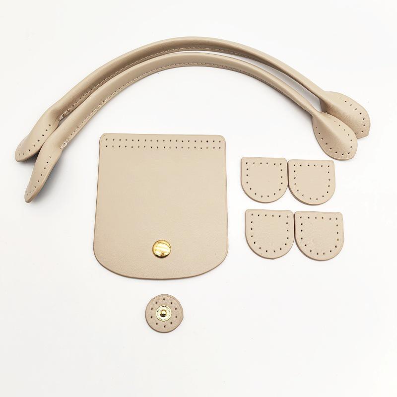 Dragon Xiang Dumpling Leather Crochet Handbag DIY Material Set