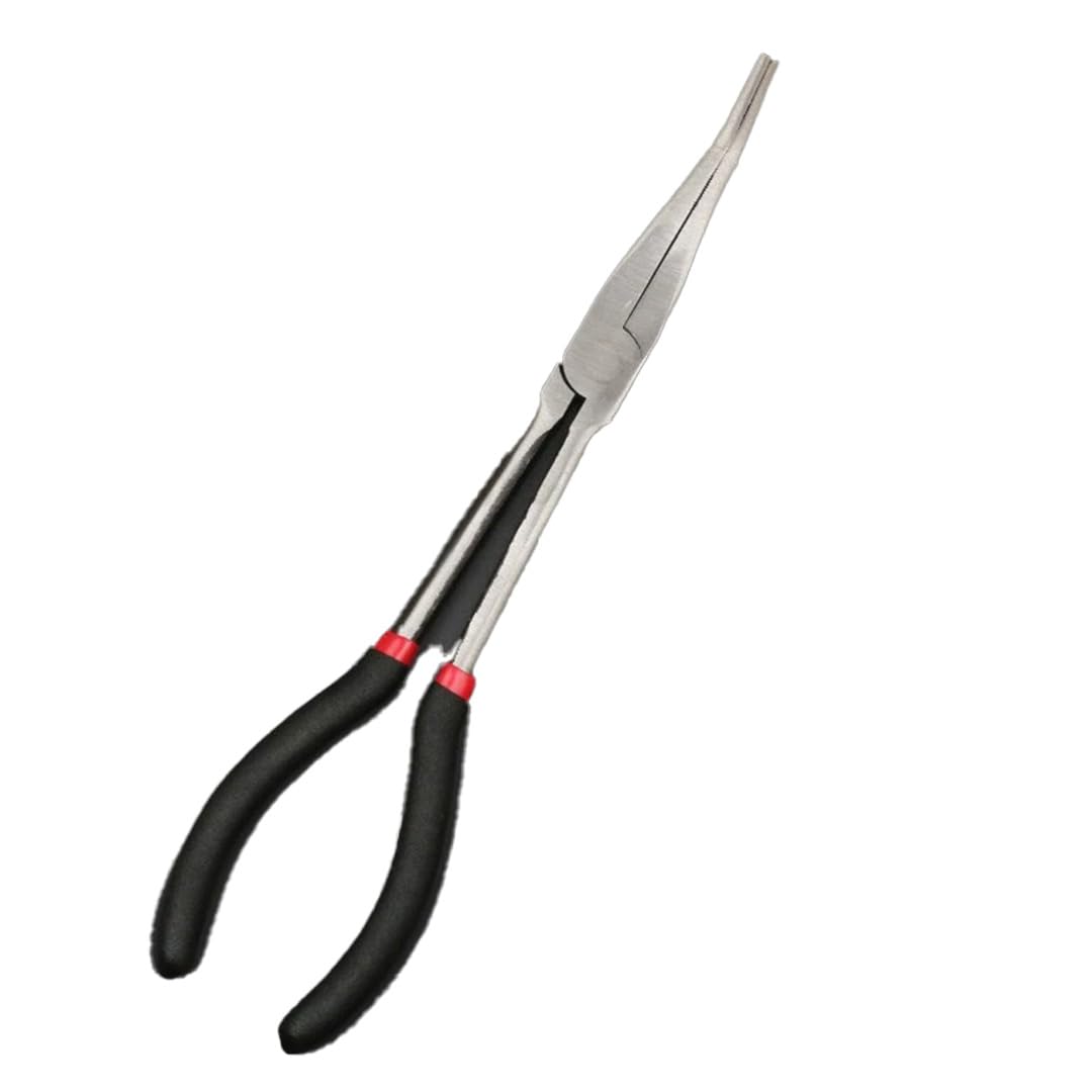 

TOMMYFIELD Long nose pliers pliers radio pliers pliers tool thin bent tip (45 degrees) [item]