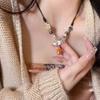 Luxury temperament celebrity style stacked pearl necklace women's autumn and winter high-end design sense atmospheric sweater chain light