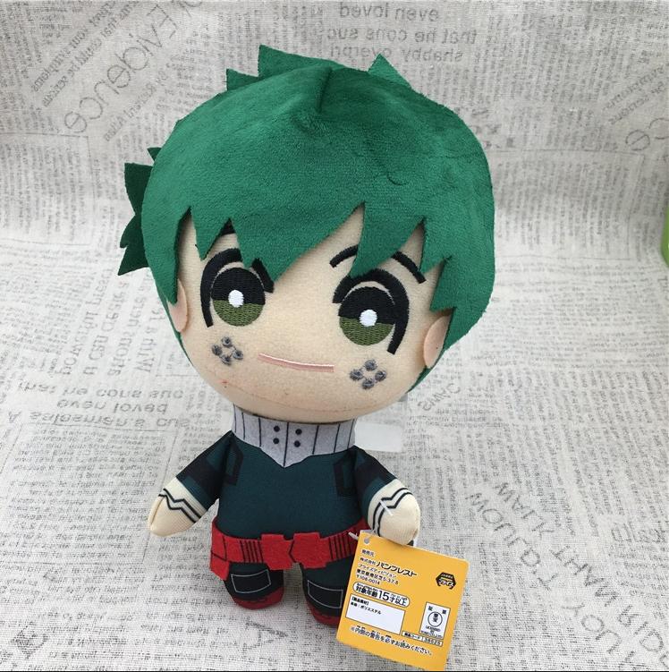 !!!!! Anime 25Cm My Hero Academia Plush Toys Cartoon Izuku Midoriya Katsuki Bakugou Shouto Todoroki Stuffed Dolls Kids Gifts