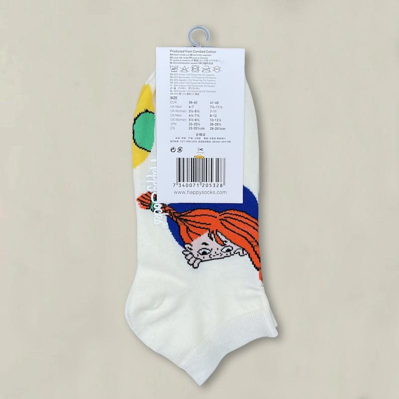 Happy Socks Womens Ankle Cartoon Cute Cotton Low Cut Colorful Casual