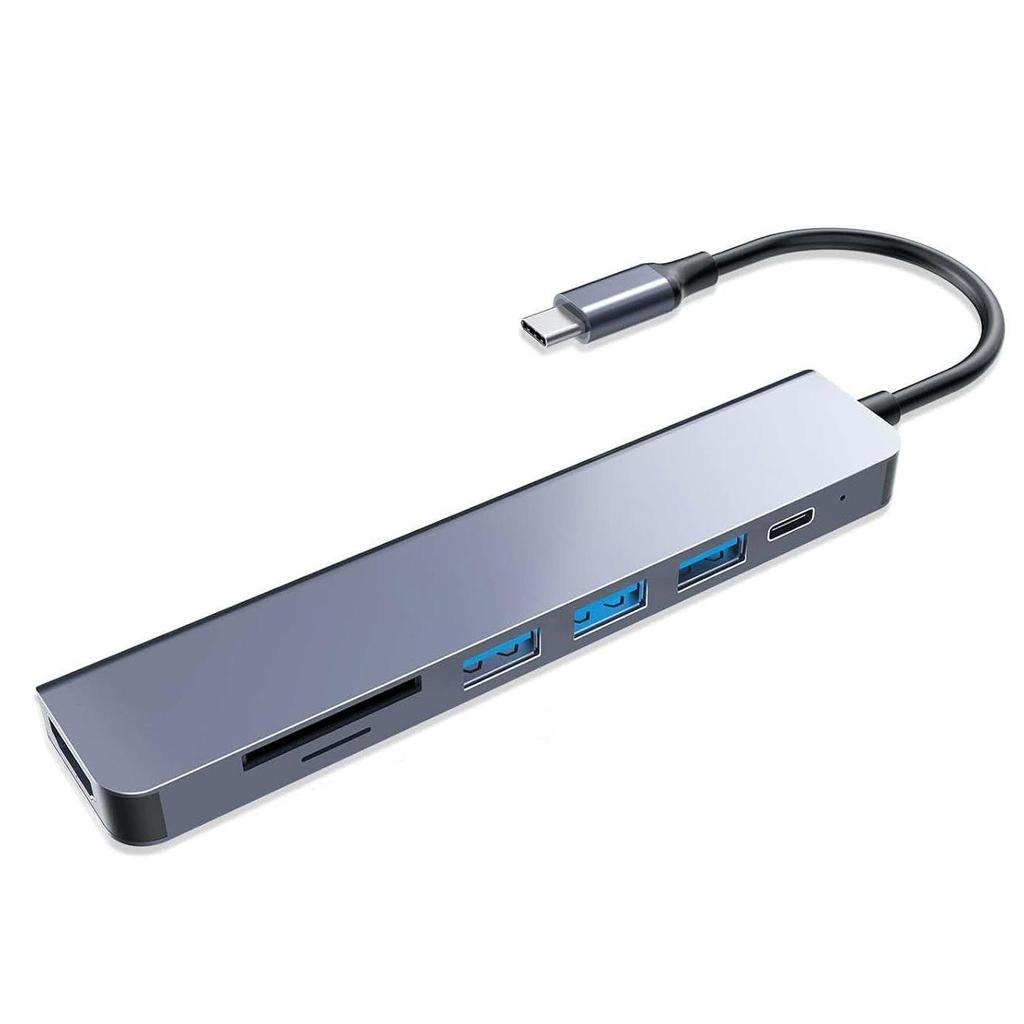 11-in-1 Type-C Docking Station: Multi-functional Laptop and Pad Hub with Network Card Converter
