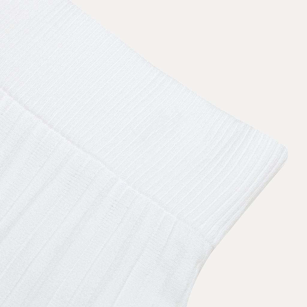 FILA Pleated Tennis Mid-Rise Fitted Skirt Women skirts Jade-White A11W333311F-WT