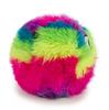 Goobog Furballz Rainbow Plush Dog Toy with CheD Guard Technology