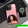 Cool Singer S-SZA-SZA-S Phone Case For iPhone17,16,15,14,13,12,11 Plus,Pro Magnetic For Magsafe Wireless Charging