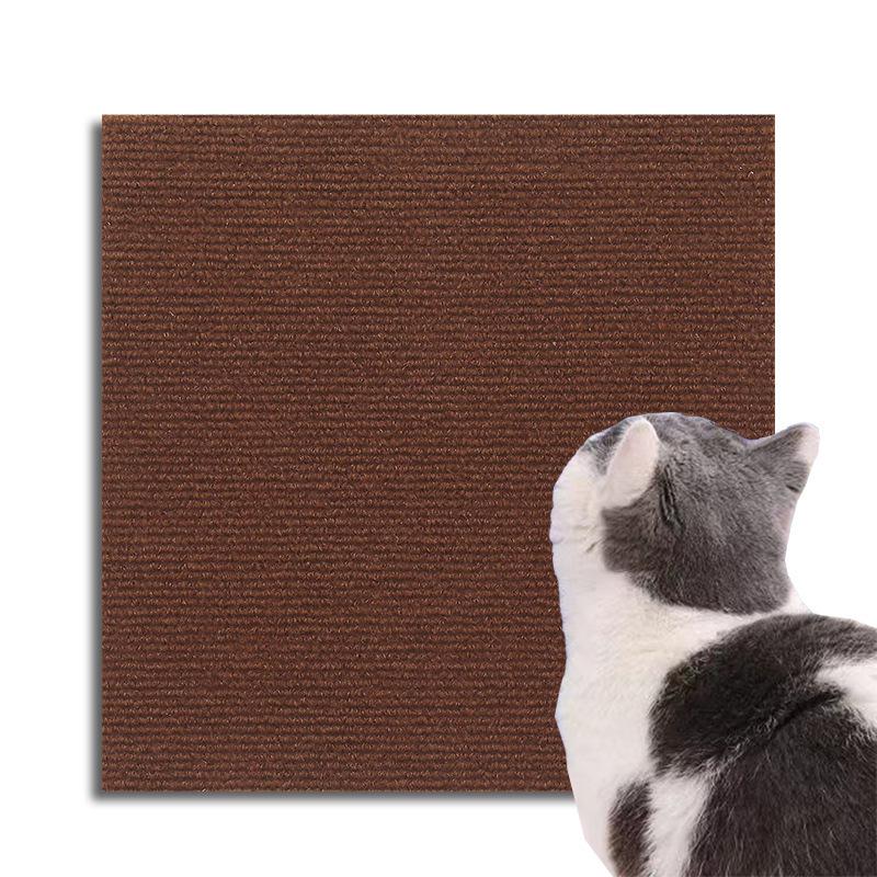 Self-Adhesive Cat Climbing and Scratching Mat - Wall and Sofa Protector, Customizable, Wear-Resistant Carpet