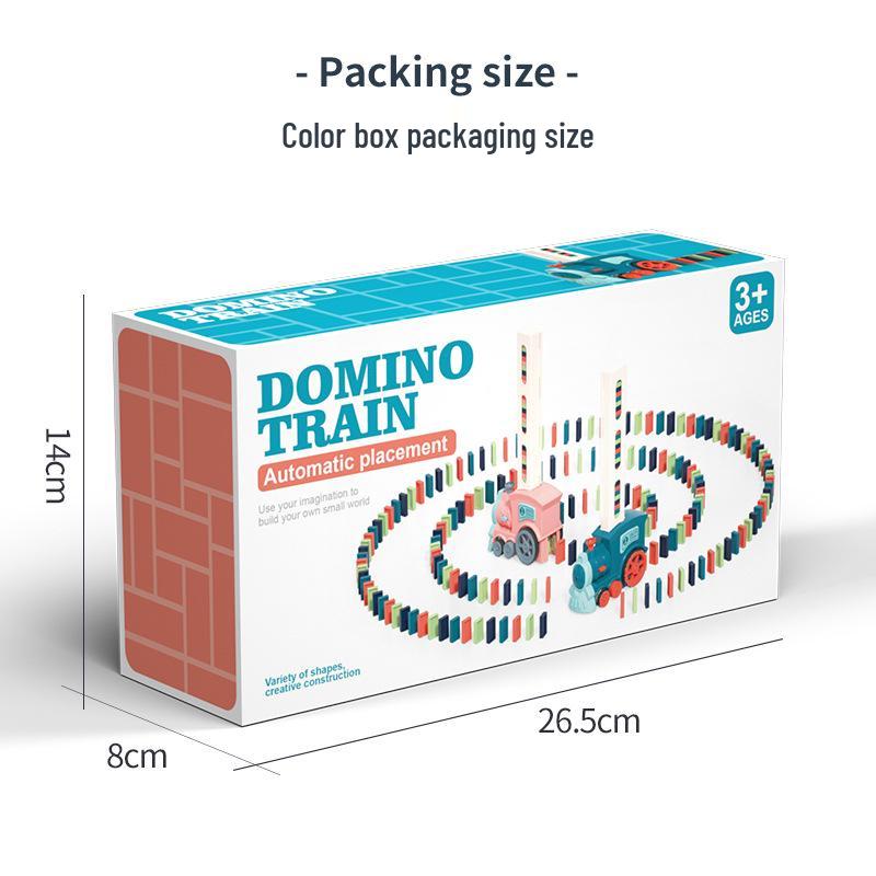 Domino Electric Train Building Blocks - Fun Educational Toy for Kids