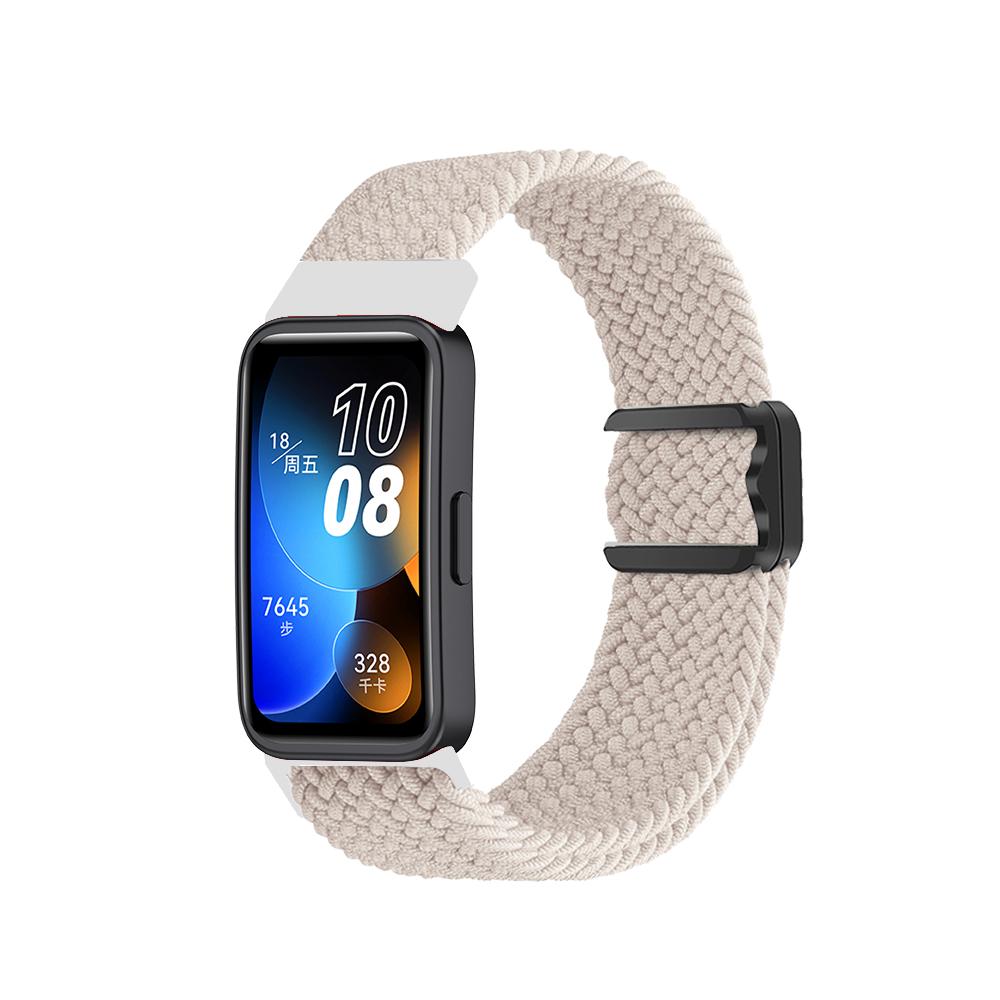 For Huawei Band 8 9 10 Watch Strap Accessories Wristband Elastic Magnetic Nylon Braided Belt Bracelet Correa Huawei 9 Band