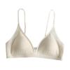 Original, seamless thin ice silk cool and breathable small-breasted underwear for women without steel ring anti-sagging breast bra cover