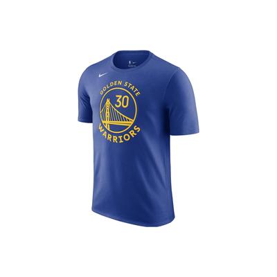 T-shirt NBA Golden State Warriors Stephen Curry Blu/Giallo Uomo Streetwear DR6374-496