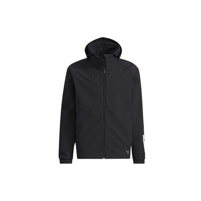 Running Training Hooded Jacket Men Outerwear Black H40880