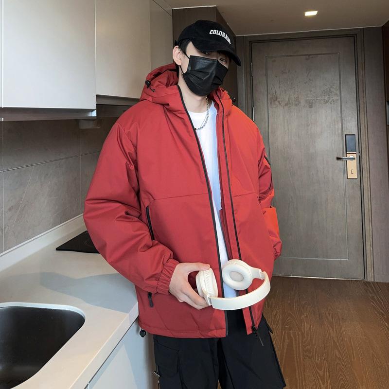 Fleece Hooded Jacket Men's Thickened Warm Outdoor Mountain Couple Jacket