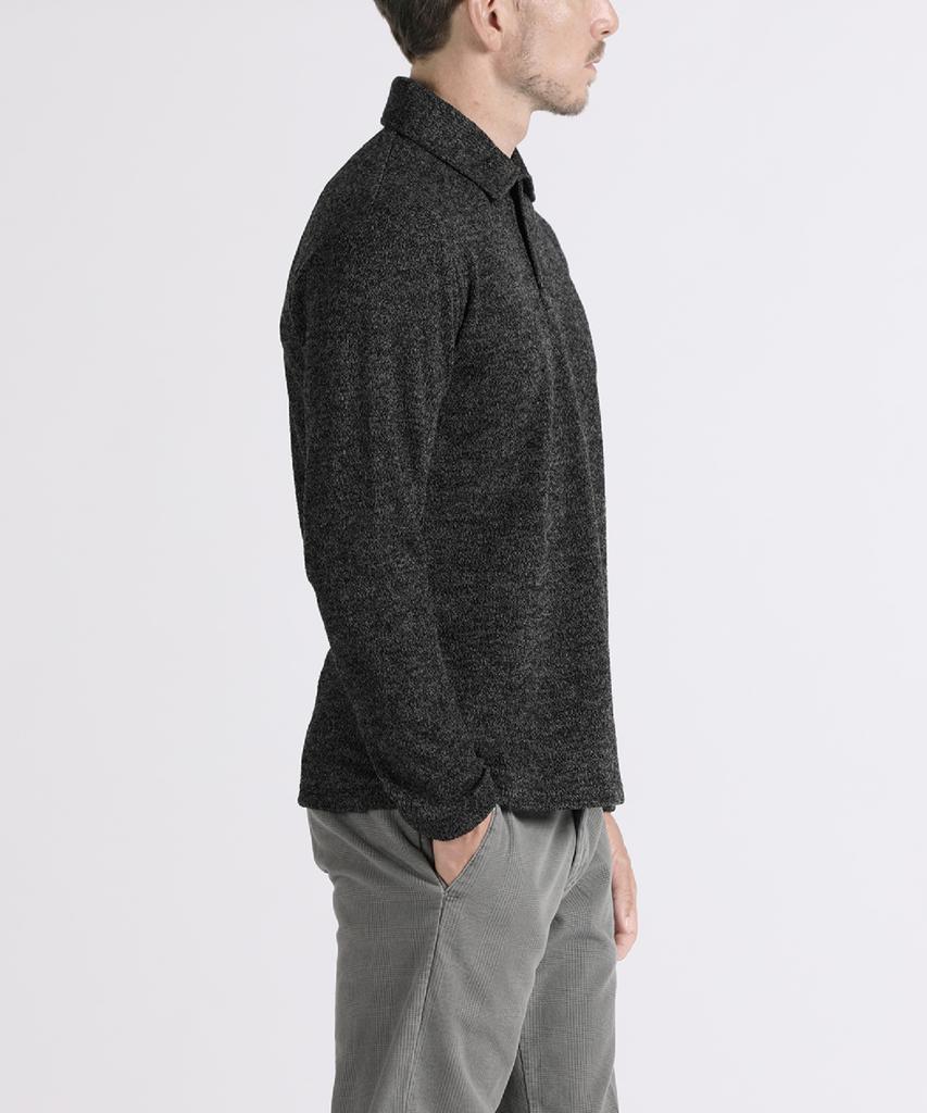 PANICALE Charcoal Comfort Collar Neck T-Shirt
