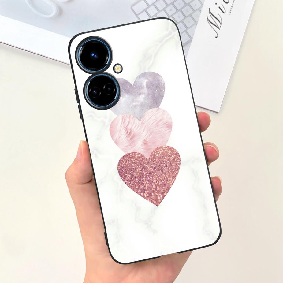 For Tecno Camon 19 Case Camon19 Neo Cute Fashion Cartoon Cover Soft Silicone Phone Case For Tecno Camon 19 Neo Camon19 Pro Shell
