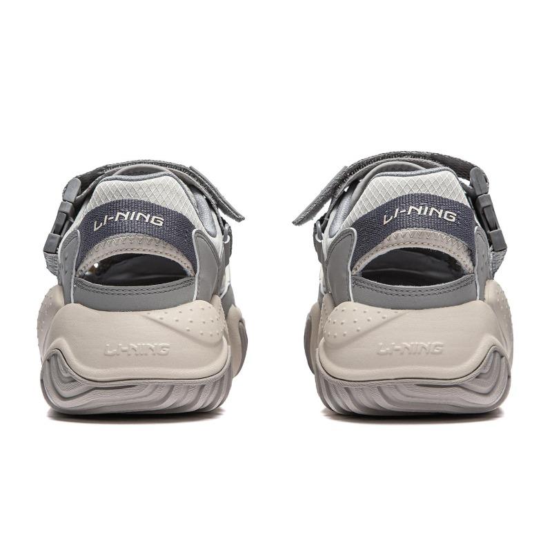 Li-Ning Chuanyou Men Low Top Casual Shoes Silver Birch Gray AGCU183-3