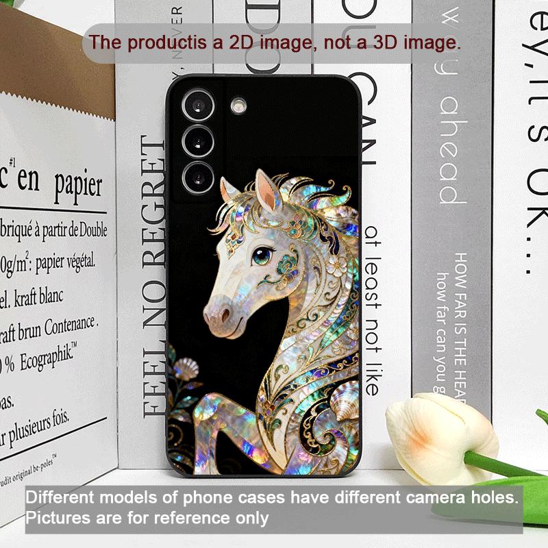 Chinese Style Cartoon Animal Marble Texture Phone Case for Samsung Galaxy S26 S25 S24+ S23 Ultra S22 Plus S20 S21 FE Soft Cover