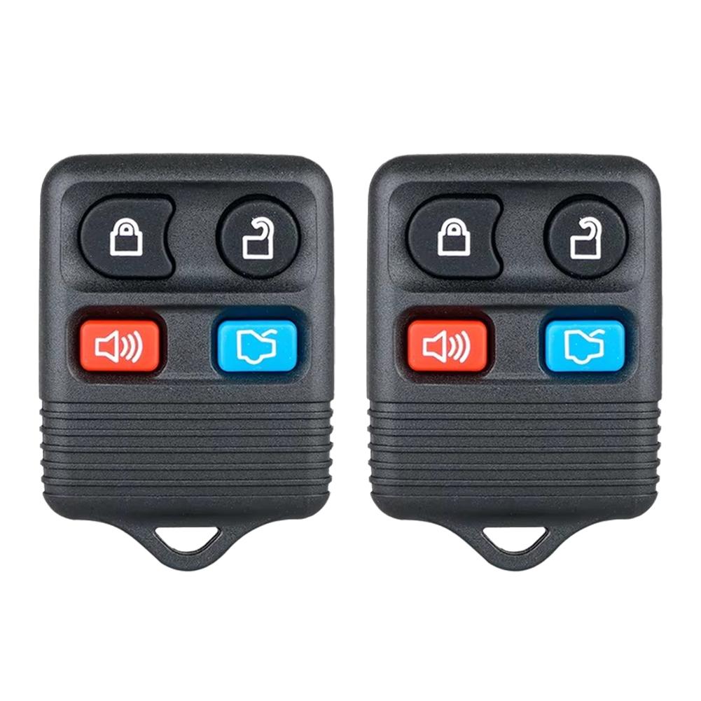 

2 шт. 4-кнопочный автомобильный брелок-ключ без ключа 315 МГц Clicker для FORD Crown Victoria Escape Excursion Explorer Focus