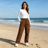 Zip Off Hiking Trousers Convertible Pants Women Shorts Waterproof To Drawstring Waist Pants