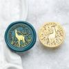 Emboss Sealings Wax Stamp Head Brasses Sealing Stamp Wax Seal Stamp Head Replacement for Envelope Sealing Greeting Card