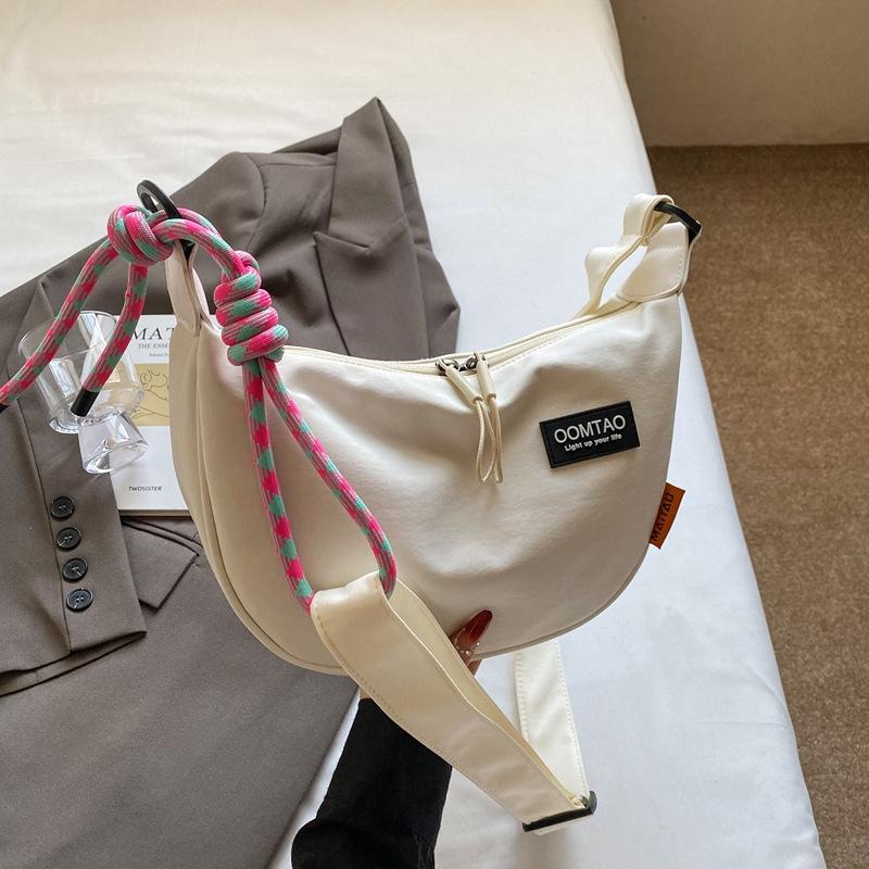 2025 Women's Large Capacity Dumpling Crossbody Bag - Autumn/Winter Casual Versatile Lightweight Shoulder Bag