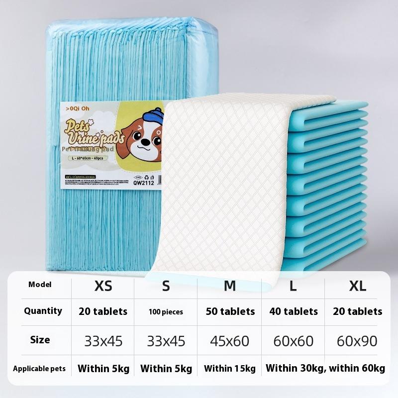 20/40/50/100 Stück Saugfähige Hundewindeln Einweg Welpen Trainings Urinunterlagen Schnelltrocknende Oberfläche Matte Sauber Kissen Zubehör