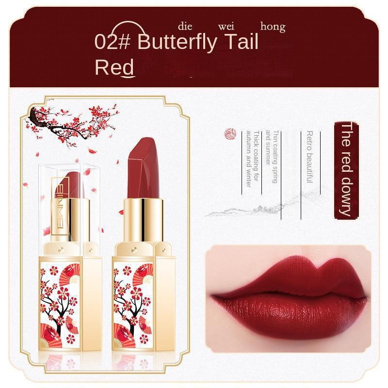 

Губная помада долговечная увлажняющая водостойкая губная помада блеск для губ в винтажном стиле помада для макияжа губ LM