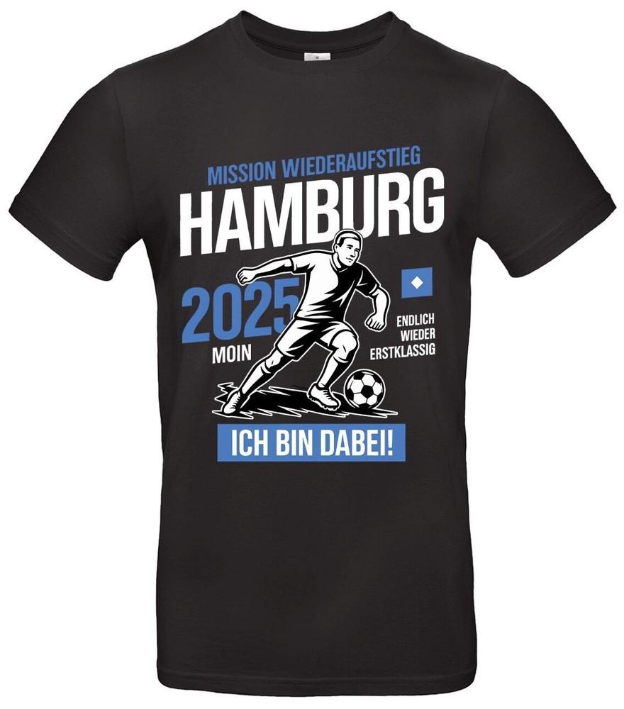 

Футболка Hamburg Mission Resurgence 2025 Футбольная футболка с дизайном Унисекс XL