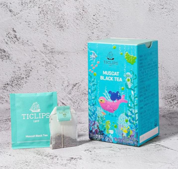 Ssanggye Berühmter Traditioneller Koreanischer Muscat Schwarzer Tee Teeklammer