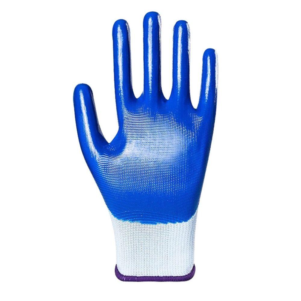 12pairs Anti-puncture Safety Working Gloves Excellent Grip Protective Work Glove  Construction Work