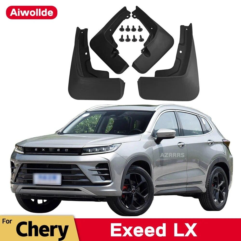 

Брызговики для Exeed LX 2022 2023 2024 Брызговики Брызговики передние и задние колеса Fender Автомобильные аксессуары 4 шт.