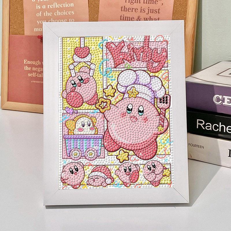 Kit de Peinture Diamant 5D Sanrio Encadré – Jouet Éducatif pour Enfants