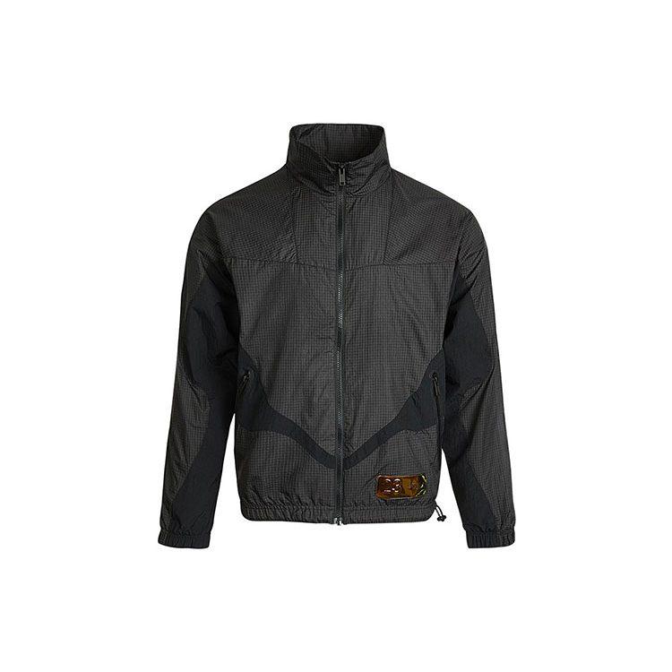 Jordan Jackets Men's Black Stand Collar Moderate Other CV2867-010