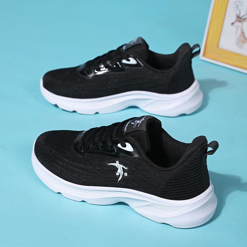 Girls' running shoes Girls' high school students' military training sneakers Women's junior high school students' lightweight shock-absorbing soft-so