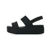 Crocs Brooklyn Low Wedge Preto 206453 060
