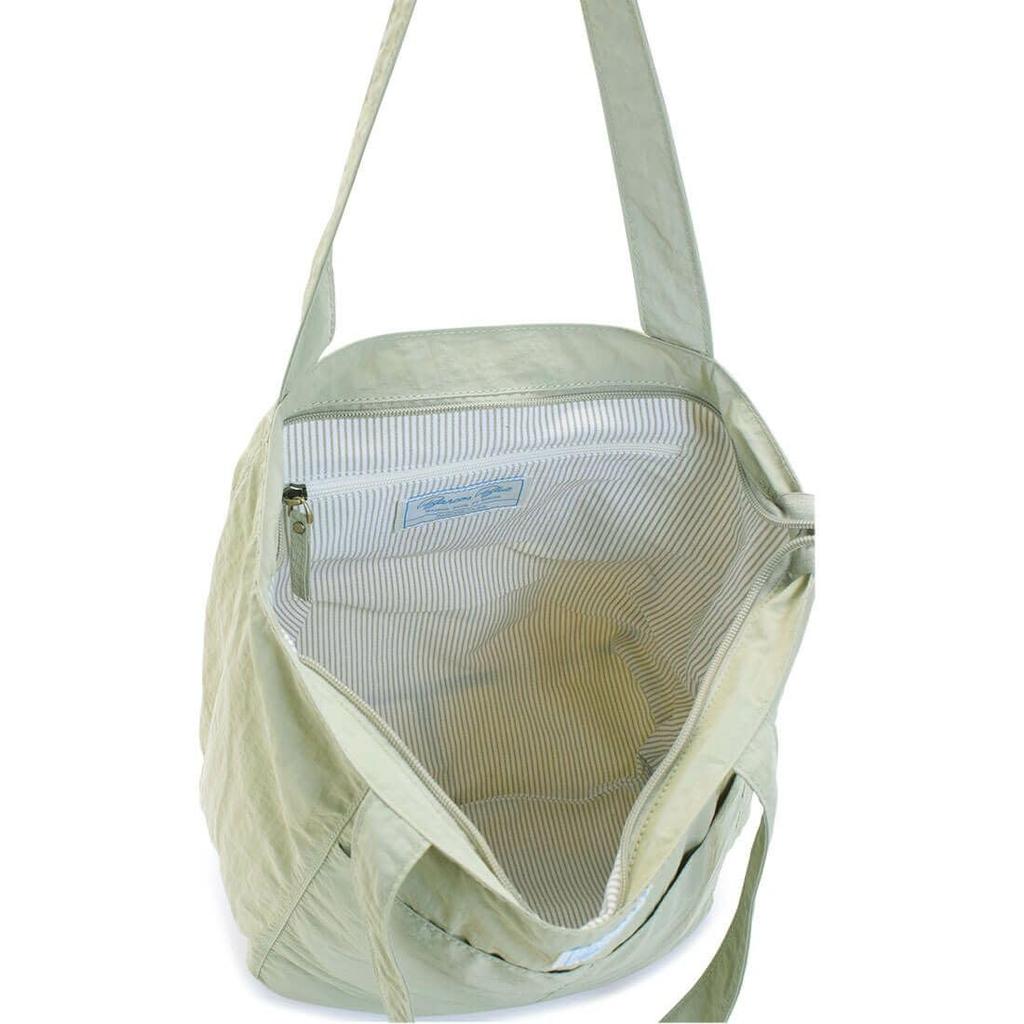 Fronttasche Design Tote leicht und beige [Barcos Blue] Tasche, langlebig, Nylon, Unisex,