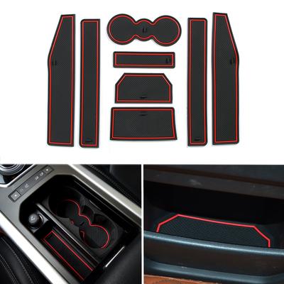 For Range Rover Evoque 2012-2018 Anti Slip Gate Slot Cup Mat Accessories Non-Slip Pad