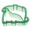Forma di Dinosauro Divertente Tagliapane per Sandwich Toast Biscotti Torta Stampo Fai-da-te