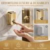 Stainless Steel Soap Dispenser Gold Liquid Soap Dispenser Manual Soap Dispenser  Space Saving