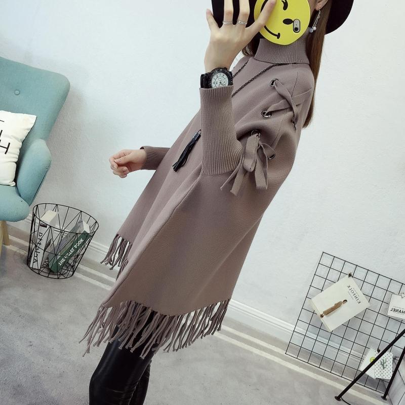 Rollkragenpullover für Damen, Pullover, Winterkleidung, übergroßer Pullover, Pullover