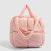 Elegant Quilted Soft Padded Large-capacity Tote Bag for Women, 2025 New Down Bag, Shoulder Bag, Tote Bag