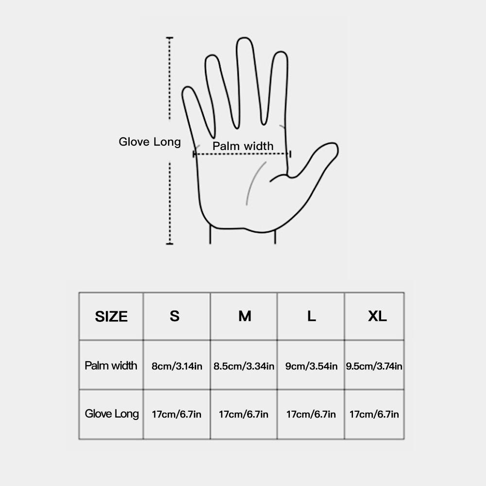 Wear-resistant Shock-absorbing Gloves 1Pair Half Finger Sports Gloves For Outdoor Cycling Weightlifting Rock Climbing