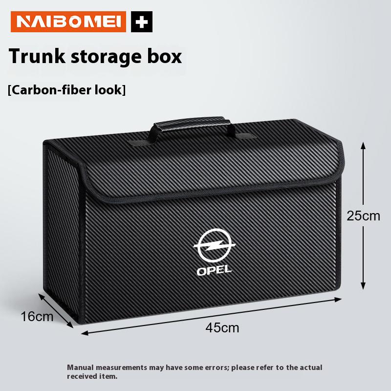 Car Trunk Storage Box Organizer Foldable Container Bag For Opel Corsa Insignia Mokka Vectra Vivaro Grandland Astra Zafira