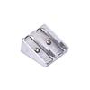 3Pcs Metal Pencil Pens Sharpeners Two Hole For Home Schools Offices Children Jb