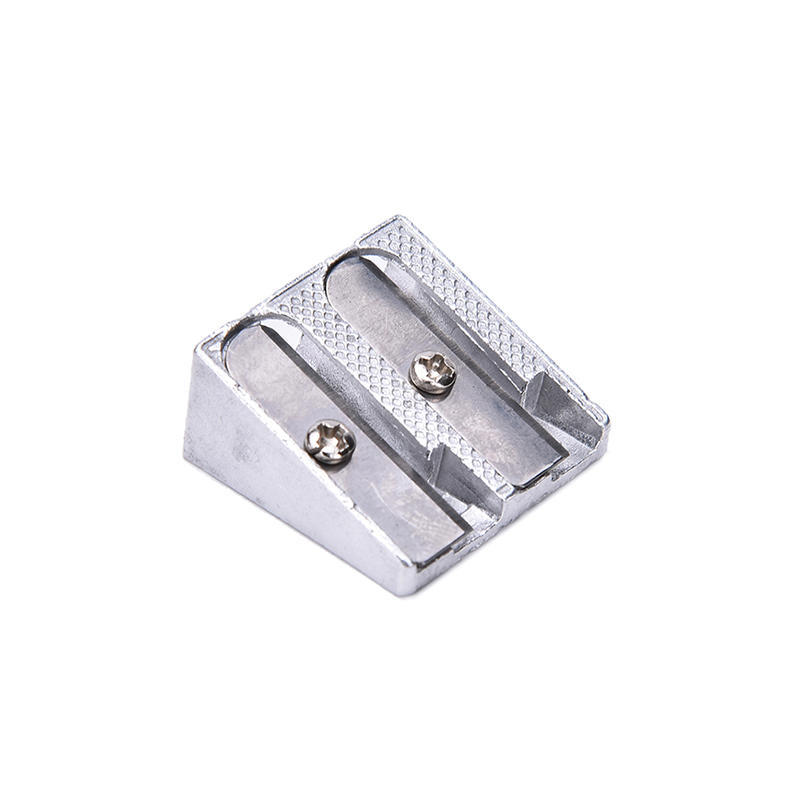 3Pcs Metal Pencil Pens Sharpeners Two Hole For Home Schools Offices Children Jb