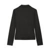 Autumn new high-quality machine fashion slim European and American sloping zipper button