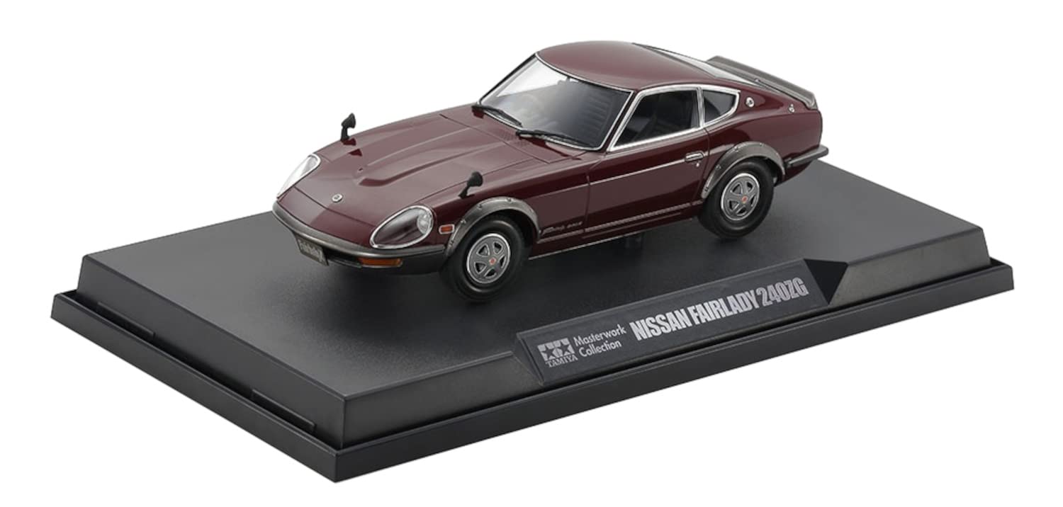 

Tamiya 1/24 Masterwork Collection No. 174 Nissan Fairlady 240ZG Pre-painted Finished Model 21174 Grand Prix Maroon