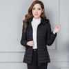 Women's Slim-Fit Lightweight Cotton Jacket - Trendy Winter Coat with Three-Dimensional Decoration for Middle-Aged Moms (2024)