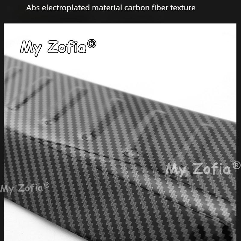 Carbon Fiber Rear Bumper Sill Plate Anti-Scratch Trunk Door Sill Protector Cover Auto Exterior Accessories For BYD Atto 3 2026