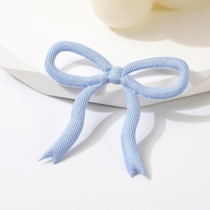 Polyester Craft Bows For DIY Hair Accessories Clothing Decors Material Easy To Attach Without Tools